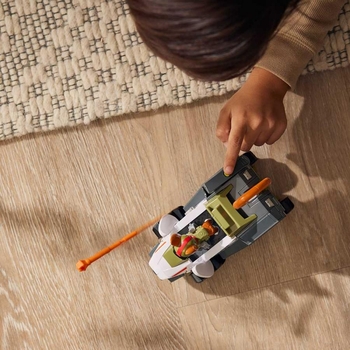 Великий рятувальний автомобіль-трансформер Spin Master PAW Patrol Джунглі Цуценячий патруль з водієм Трекер (SM17776/0631) - Pampik - 11