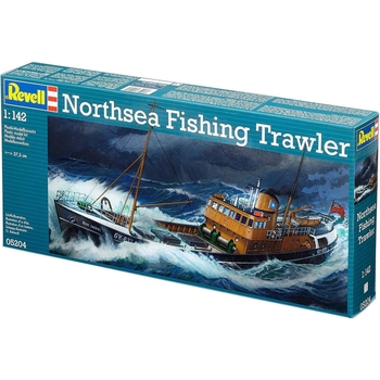 Збірна модель Revell Північноморський траулер рівень 3, масштаб 1:142, 61 деталь (RVL-05204) - Pampik