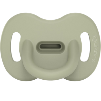 Пустушка Suavinex Colour Essence силіконова фізіологічна 6-18 місяців зелена - Pampik