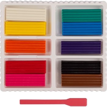 Пластилін Yes Line Friends 10 кольорів, 200 г (540664) - Pampik - 2