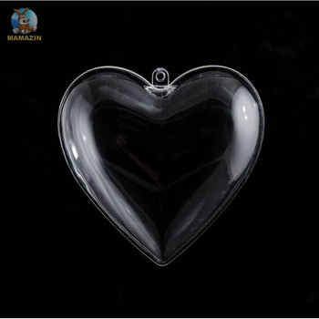 Набор пластиковых форм Yes! Fun Santi Сердце 10 см 5 шт. (740888) - Pampik - 2