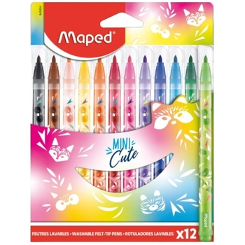 Фломастеры Maped Mini Cute 12 шт. (MP.845404) - Pampik
