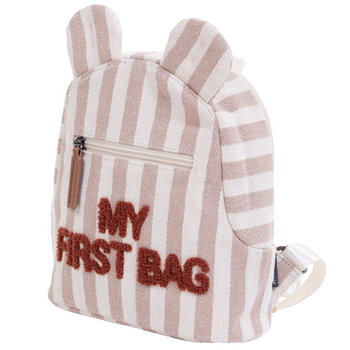 Рюкзак дитячий Childhome My first bag nude/terracotta (CWKIDBSTNR) - Pampik