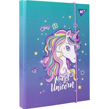 Папка для тетрадей Yes В5 Glamour, картонная (500240) - Pampik