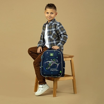 Рюкзак GoPack Education напівкаркасний GO24-165S-4 In Space - Pampik - 15