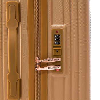 Валіза Semi Line 24" M Gold (T5667-3) - Pampik - 7