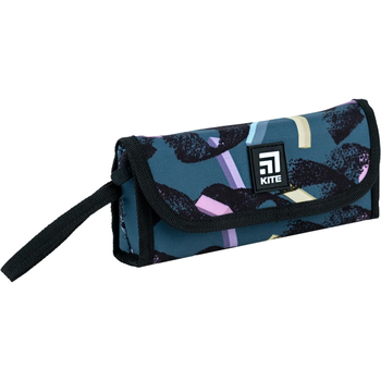 Пенал мягкий Kite 8x20.5x4 см бирюзовый (K24-653-1) - Pampik