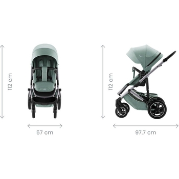 Коляска прогулянкова Britax Romer Smile 5Z soft taupe (2000039632) - Pampik - 7