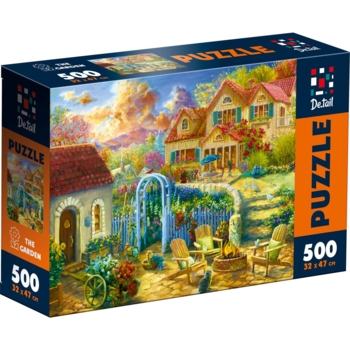 Пазли De.tail Сад, 500 елементів (DT500-15) - Pampik