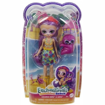 Кукла Линивец Сабиндра Enchantimals Sunshine beach (HRX82) - Pampik - 7