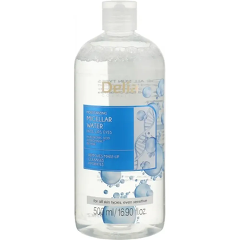 Мицеллярная вода Delia Cosmetics Hialuron Micellar Water 500 мл - Pampik