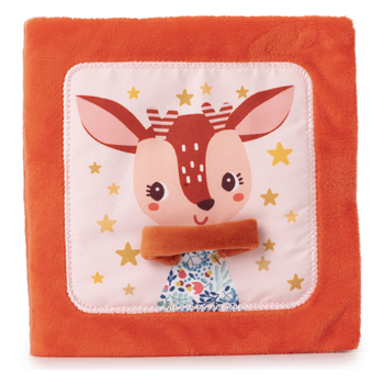 Развивающая мягкая книга Lilliputiens Комфортер Олененка Стелли (83491) - Pampik - 2