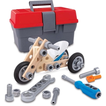 Конструктор Hape Мотоцикл 34 деталі (E3037) - Pampik - 2