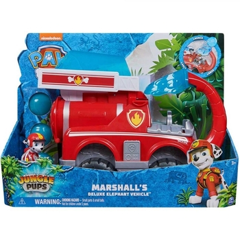 Игровой набор делюкс Spin Master PAW Patrol Джунгли Щенячий патруль Пожарная машина-слон Маршала (SM97213) - Pampik