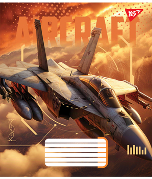 Набор тетрадей Yes Aircraft А5, в линейку, 60 листов, 10 шт. (767152) - Pampik - 3