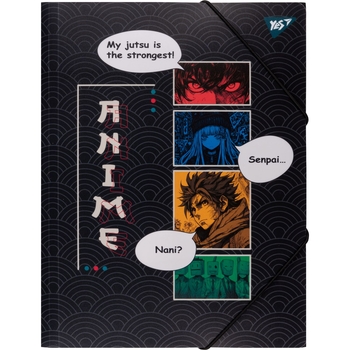Папка Yes Anime A4 на резинке (492217) - Pampik