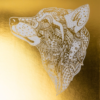 Раскраска антистресс Santi Animals золотая 24 листа (742951) - Pampik - 2