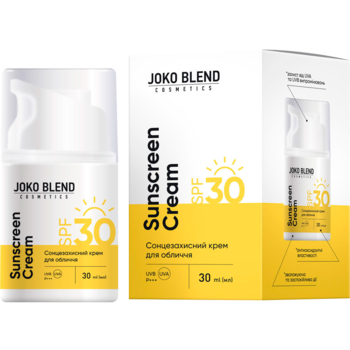 Солнцезащитный крем для лица Joko Blend SPF 30 30 мл - Pampik