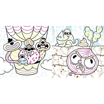 Новые водяные раскраски Видавництво Ранок Монстрики (N1377006У) - Pampik - 4