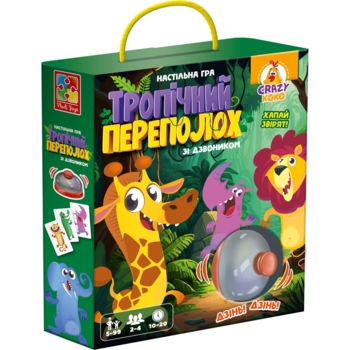 Гра настільна Vladi Toys Crazy Koko Тропічний переполох (VT8010-13) - Pampik