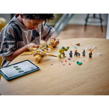 Конструктор LEGO Super Heroes Marvel Месники проти Левіафана, 347 деталей (76290) - Pampik - 11