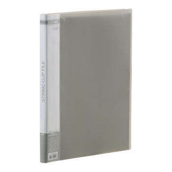 Папка пластикова зі швидкозшивачем Buromax Jombax, А4, сіра (BM.3406-09) - Pampik