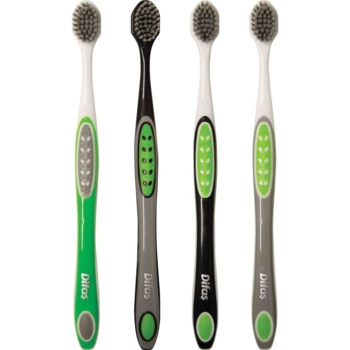 Зубна щітка Difas ProClinic Bamboo Charcoal в дорожньому кейсі, в асортименті - Pampik - 7