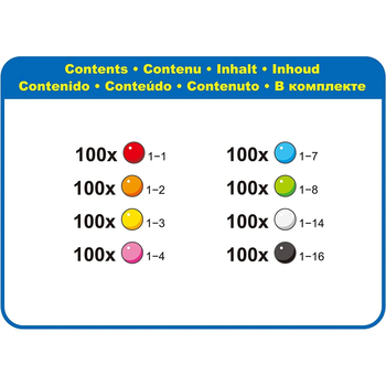 Набор бусин для аквамозаики Aquabeads Жемчужинки 800 шт (31517) - Pampik - 3