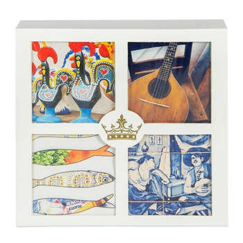 Набір мила Essencias de Portugal Live Portugal 50 г х 4 шт. у подарунковій коробці - Pampik