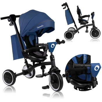 Велосипед Lionelo Tris Plus Blue Denim, синий - Pampik - 10