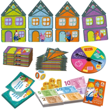 Игра настольная экономичная Vladi Toys Crazy Koko Зарабатывай и строй (VT2312-04) - Pampik - 2