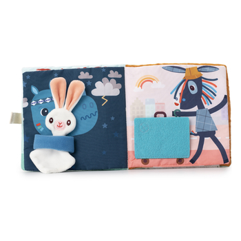 Розвиваюча м'яка книга Lilliputiens Комфортер Дракончика Джо (83492) - Pampik - 4