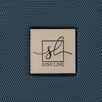 Бьюти-кейс Semi Line 5L Blue/Brown (T5672-1) - Pampik - 8