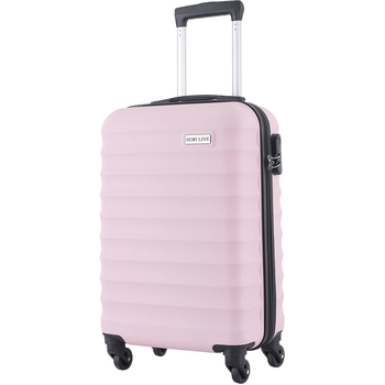 Чемодан Semi Line 20" S Pink Cream (T5632-1) - Pampik