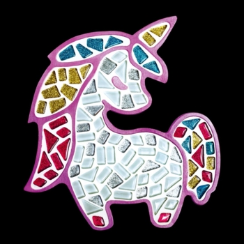 Набор для творчества Mosaaro Мозаика стеклянная Единорог (МА7004) - Pampik - 2