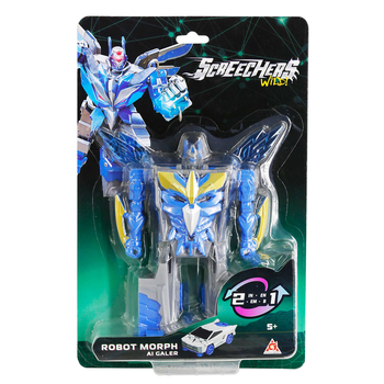 Робот-трансформер Screechers Wild! S5 Галер, сірий з блакитним (EU686151) - Pampik - 7