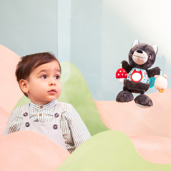 Розвиваюча іграшка Lilliputiens Вовк Луї на присосці (83525) - Pampik - 5