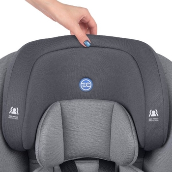 Автокресло El Camino ME 1080-B Bristol 9-36 кг Royal Grey серое - Pampik - 8
