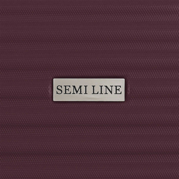 Валіза Semi Line 20" S Burgundy (T5574-2) - Pampik - 8