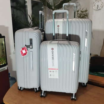 Чемодан Swissbrand Narberth M Grey (SWB_LHNAR801M) - Pampik - 3