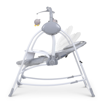 Качели-шезлонг El Camino ME 1076 Emma Gray Mint Feathes серая - Pampik - 3