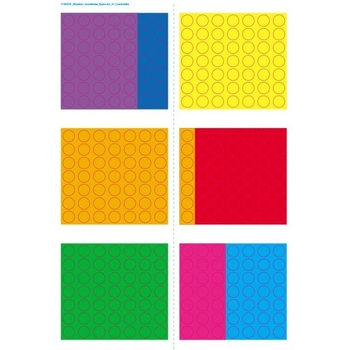 Мозаика с наклеек Ранок Кружочки (С166053У) - Pampik - 2