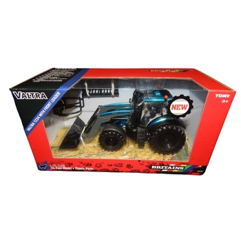 Модель Britains Трактор Valtra з фронтальним навантажувачем 1:32 (43352) - Pampik - 5