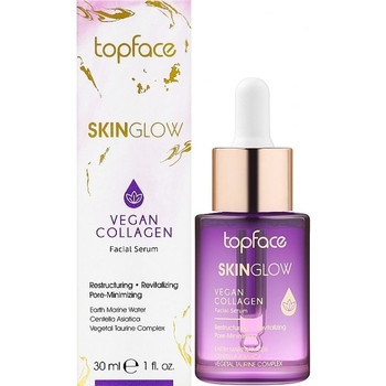 Сироватка для обличчя TopFace Skinglow Vegan Collagen PT805 001 30 мл - Pampik
