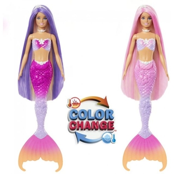 Лялька-русалка Barbie Dreamtopia Кольорова магія (HRP97) - Pampik - 3