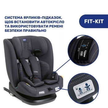 Автокресло Chicco Mokita Air i-Size серое (87034.21) - Pampik - 9