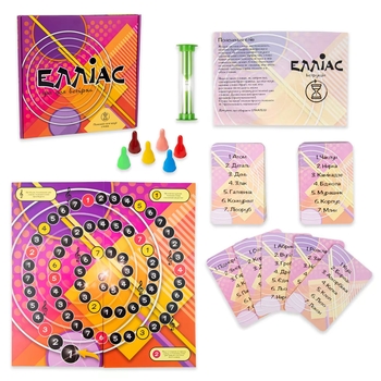 Настільна гра Strateg Елліас українською мовою (30777) - Pampik - 2