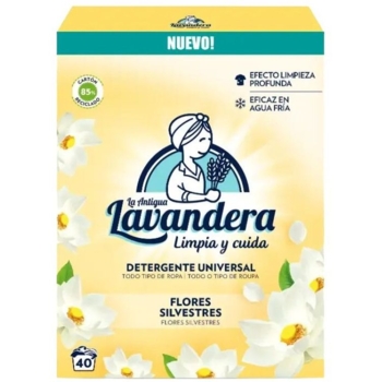 Стиральный порошок Lavandera Universal Белые цветы, 2.2 кг - Pampik