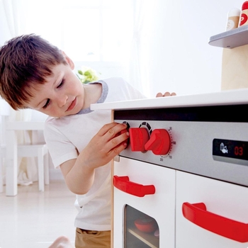 Дитяча кухня Hape біла (E3152) - Pampik - 4