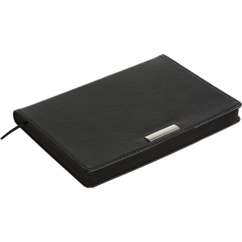 Ежедневник недатированный Buromax Salerno A5 черный (BM.2026-01) - Pampik